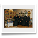 Настоятельница монастыря игумения Любовь с сестрами (2010 год)